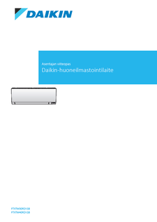 FTXTM-R_Installer reference guide_4PFI518023-10K_Finnish download